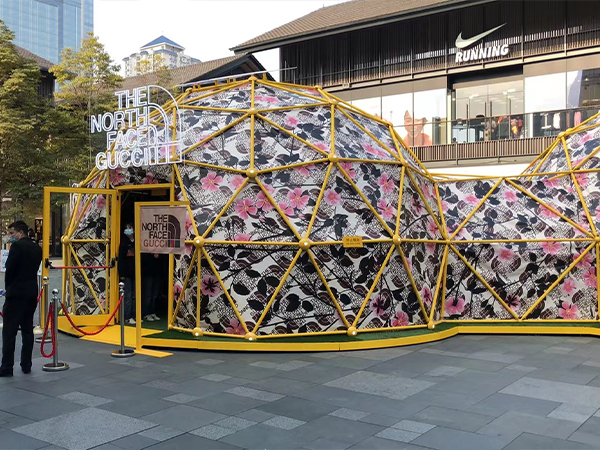 Gucci搭建效果圖